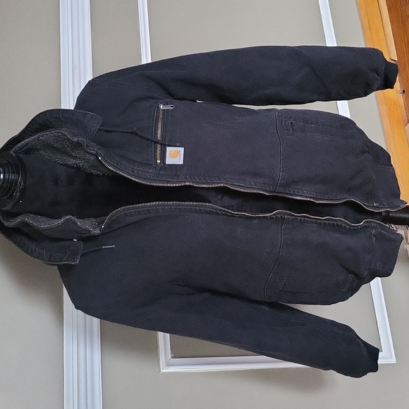 Carhartt Jackets & Blazers - Carhartt Black Weathered Wildwood Jacket Size Medium